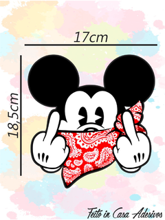Adesivo Mickey 18,5cm