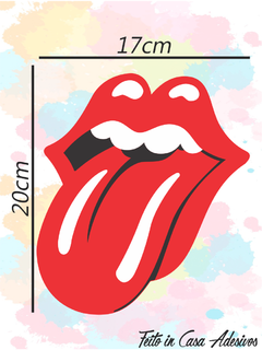 Adesivo Rolling Stones 20cm