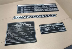 Kit Adesivos Moto Balança De Fábrica Selos Unit Pro Link