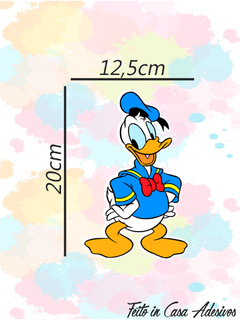 Adesivo Pato Donald 2 20cm