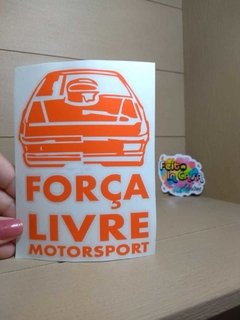 Adesivo em Recorte Força Livre Motorsport