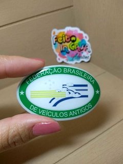 Adesivo Resinado Federação Brasileira