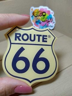 Adesivo Resinado Route 66