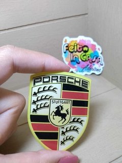 Adesivo Resinado Brasão Porsche