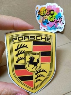 Adesivo Interno Brasão Porsche