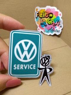 Adesivo Interno Service Volkswagen