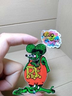 Adesivo Interno Rat Fink