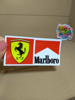 Adesivo Marlboro Ferrari