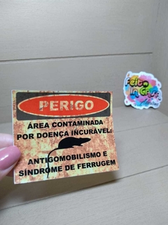 Adesivo Antigomobilismo e Síndrome de Ferrugem