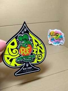 Adesivo Rat fink copas