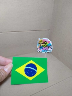 Adesivo Interno Bandeira Brasil - comprar online