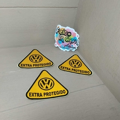 3 Adesivos Refletivos Extra Protegido Volkswagen