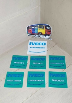 Kit Adesivos de Para brisa Caminhão Iveco