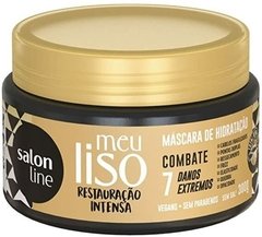 Máscara Creme Tratamento Salon Line 300G Meu Liso Restauração Intensa, SALON LINE