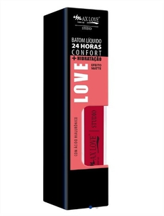 Lip Gloss volumoso cor 756 vegano Max love 5ml