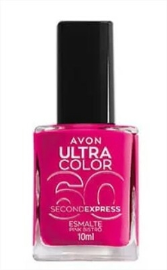 Esmalte Ultra Color 60 Second Express Pink Bistrô 10ml AVON B1732