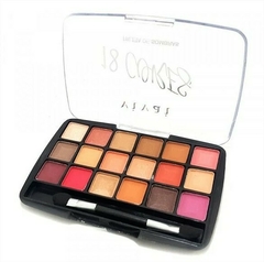 PALETA DE SOMBRAS 18 CORES VIVAI - comprar online