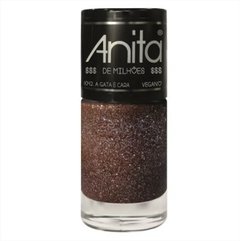 ESMALTE ANITA GLITTER DE MILHÕES A GATA É CARA