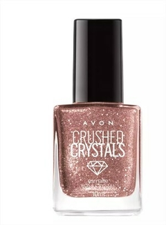 Esmalte Avon Crushed Rosa Crystals 10ml B1392