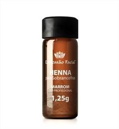 Henna Expressão Facial - Marrom - 20 Aplicações (1,25g) - comprar online