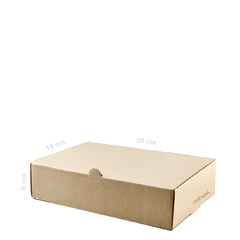 Caja 28x18x6 cm. de Microcorrugado ideal 12 empanadas. - comprar online