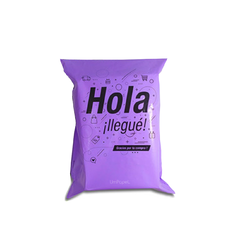 Bolsas Ecommerce 30x45 Cm. Para Envios Logo Hola ¡llegue! - Umpapel Distribuidora