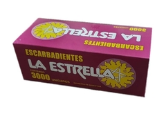 Escarbadientes A Granel X 3.000 Unidades La Estrella - comprar online