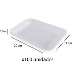 Bandeja Expandido m18 20x14x1,5 cm. - comprar online