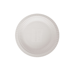 Plato Compostable 15 Cm. Bio Compostable Fecula De Maiz X 50