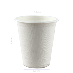 Vaso Para Cafe 12oz Compostable Bagazo De Caña en internet