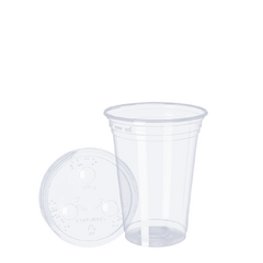 Vaso Copobras 300 Ml Con Tapa Ciega o para sorbete - comprar online