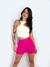 SHORT CURTO ALFAIATARIA COM BOLSOS FRONTAIS PINK BRIGITE