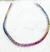 Pulsera plata multicolores - tienda online