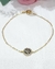 Pulsera roseta oro18kl - comprar online