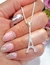 Colgante plata torre Eiffel - tienda online