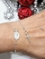 Pulsera plata rosario - tienda online