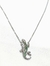 Cadena colgante lagarto plata - comprar online