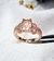 Anillo plata rose - tienda online