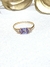 Anillo oro18kl lavanda en internet