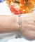 Pulsera plata estrellas - comprar online