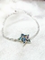 Pulsera plata estrella