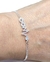 Pulsera plata infinito - tienda online