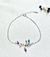 Pulsera plata colibri - comprar online