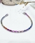 Pulsera plata multicolores - Joyas Maia