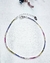 Pulsera plata tenis multicolor - tienda online