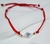 Pulsera ajustable hilo rojo ojito - comprar online