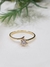 Anillo solitario oro18kl