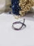 Anillo infinito plata multicolor - comprar online