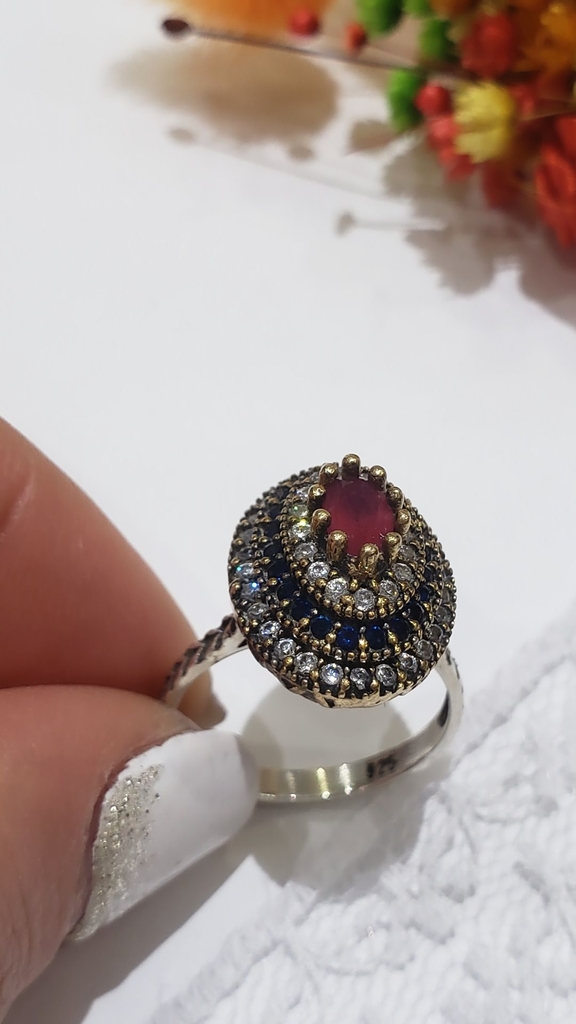 Anillos de plata vintage hotsell