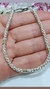 Pulsera soga plata y oro 18kl en internet